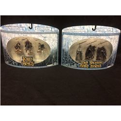 LORD OF THE RINGS ACTION FIGURES IN BOXES