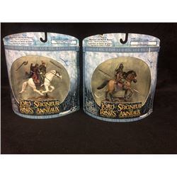 LORD OF THE RINGS ACTION FIGURES IN BOXES