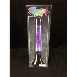 RARE Spencers Purple/Clear  Test Tube  Groove Tube Lava Lamp with Box