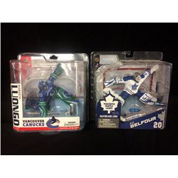 MACFARLANE TOYS HOCKEY GOALIE FIGURES IN BOXES