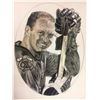 Image 1 : LIMITED EDITION BOBBY HULL  8" X 10" PRINT (1991)