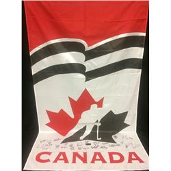 2004 WORLD CUP TEAM CANADA TEAM SIGNED HOCKEY BANNER