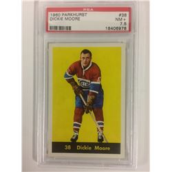 1960 PARKHURST #38 DICKIE MOORE (NM +7.5) PSA