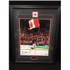 Image 1 : ROBERTO LUONGO 24" X 32" FRAMED TEAM CANADA PHOTO