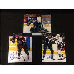 AUTOGRAPHED 8" X 10" VANCOUVER CANUCKS PHOTO LOT (PACIFIC COAST MEMORABILIA) W/ COA