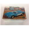Image 1 : REVELL '60 CORVETTE UNASSEMBLED MODEL KIT (IN BOX) 1:25 SCALE