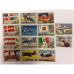 NON SPORTS TRADING CARDS LOT (FLAGS OF THE WORLD & WINGS)