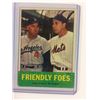 Image 1 : 1963 Topps Friendly Foes #68 Baseball Card (SNIDER/ HODGES)