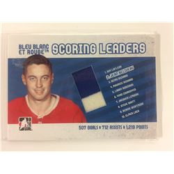 BLEU BLANC SCORING LEADERS JEAN BELIVEAU HOCKEY CARD