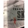 Image 2 : PGA GOLF STARS MULTI-SIGNED FLAG (W/ 5 SIGNATURES) NICKLAUS, NORMAN, DALY, GARCIA W/ COA