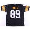 Image 1 : ERNIE MILLS AUTOGRAPHED STEELERS FOOTBALL JERSEY (JSA COA)