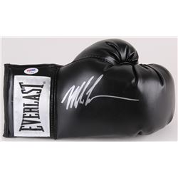 Mike Tyson Signed Everlast Boxing Glove (PSA COA)