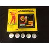 Image 1 : AUTOGRAPHED GOLF BALLS & OSCAR JR. GOLF CLUB/ GLOVE CLEANING SET (KOO, RILEY, VAN PELT, SENDEN)