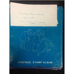 CANADIAN STAMP COLLECTION 1898-1972 (LOTS OF UNUSED STAMPS)