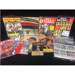 SPORT MAGAZINE LOT (BOXING, BASEBALL, BASKETBALL)