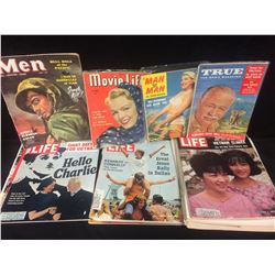 VINTAGE MAGAZINE LOT (LIFE, TRUE, MAN TO MAN)