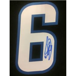 EVANDER KANE AUTOGRAPHED JERSEY NUMBER W/ COA (WINNIPEG JETS)