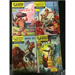 CLASSICS ILLUSTRATED COMIC BOOK LOT