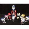 Image 1 : NHL MINI GOALIE MASK LOT