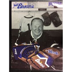 JOHNNY BOWER AUTOGRAPHED 18" X 26" HOCKEY POSTER