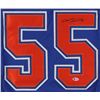 Image 2 : Mark Letestu Signed Oilers Jersey (Beckett COA)