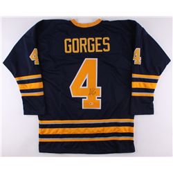 Josh Gorges Signed Sabres Jersey (Beckett COA)