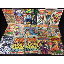 LARGE COMIC BOOK LOT (KUNG-FU FIGHTER, MAN FROM ATLANTIS & MORE)