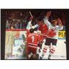 Image 1 : LIMITED EDITION BOBBY HULL AUTOGRAPHED 16" X 20" PHOTO (1976 CANADA CUP) 66/76