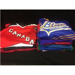 PRACTICE HOCKEY JERSEY'S LOT (15 JERSEY"S)