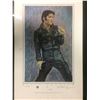 Image 1 : LIMITED EDITION VINTAGE ELVIS PRESLEY 12" X 18" PRINT (413/1968) BY ROB MACDOUGALL