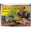 Image 1 : VINTAGE "GONE WITH THE WIND" MOVIE POSTER (24" X 18")
