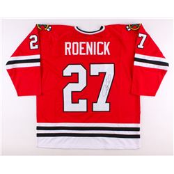 Jeremy Roenick Signed Blackhawks Jersey (JSA COA)