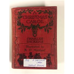 1915 A CHRISTMAS CAROL (CHARLES DICKENS) BOOK