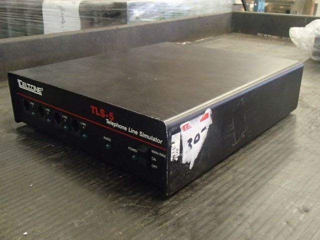 Tls 5 Teltone TLS-5 Telephone Line Simulator, P/N: TLS-5C-01