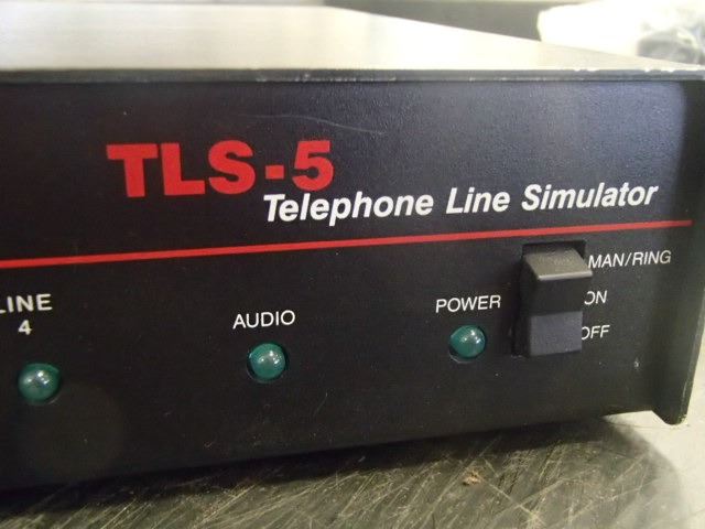 Tls 5 Teltone TLS-5 Telephone Line Simulator, P/N: TLS-5C-01