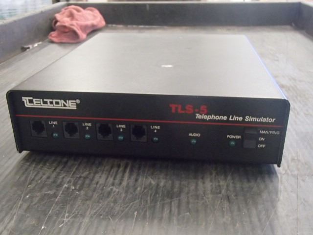 Tls 5 Teltone TLS-5 Telephone Line Simulator, P/N: TLS-5C-01