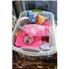 Image 1 : TOTE OF KIDS TOYS