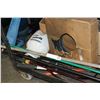 Image 2 : GARDEN SPRAYER, RAKE, AND GARDEN TOOLS