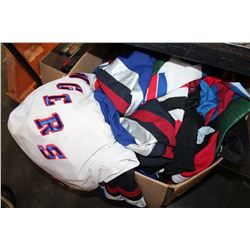 SPORTS JERSEYS AND LEATHER JACKETS