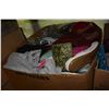 Image 1 : BOX OF WOMENS CLOTHES AND SHOES