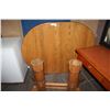 Image 1 : PRESTIGE SOLID WOOD OVAL OAK DINING TABLE