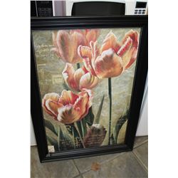 LARGE FRAMED PRINT ELEGANCE