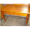 Image 1 : MODERN MAPLE 1 DRAWER DESK
