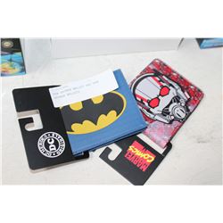 NEW BATMAN WALLET AND NEW ANTMAN WALLETS