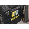 Image 2 : STANLEY ROLLING TOOLBOX AND WOODEN ORGANIZER
