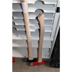 FIRE AXE AND DOUBLE HEADED AXE