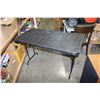 Image 1 : BLACK FOLDING MARKET TABLE