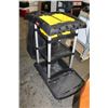 Image 2 : RUBBERMAID JANITORS CART