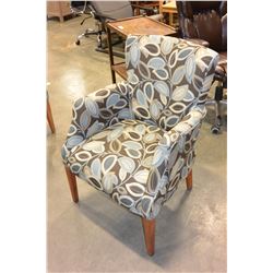 CONTEMPORARY UPHOLSTERED ACCENT CHAIR