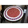Image 1 : METAL TILE TOP ENDTABLE